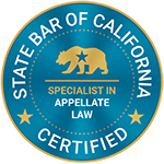 State Bar of California Certified Specialist in Appellate Law